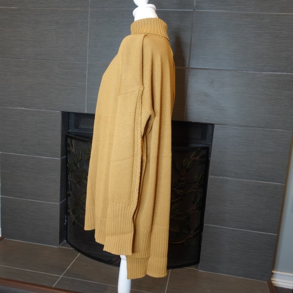 LITA BY CIARA Shoulder Cutout Long Sleeve Turtleneck Tunic Sweater Dress size XL - Picture 14 of 16